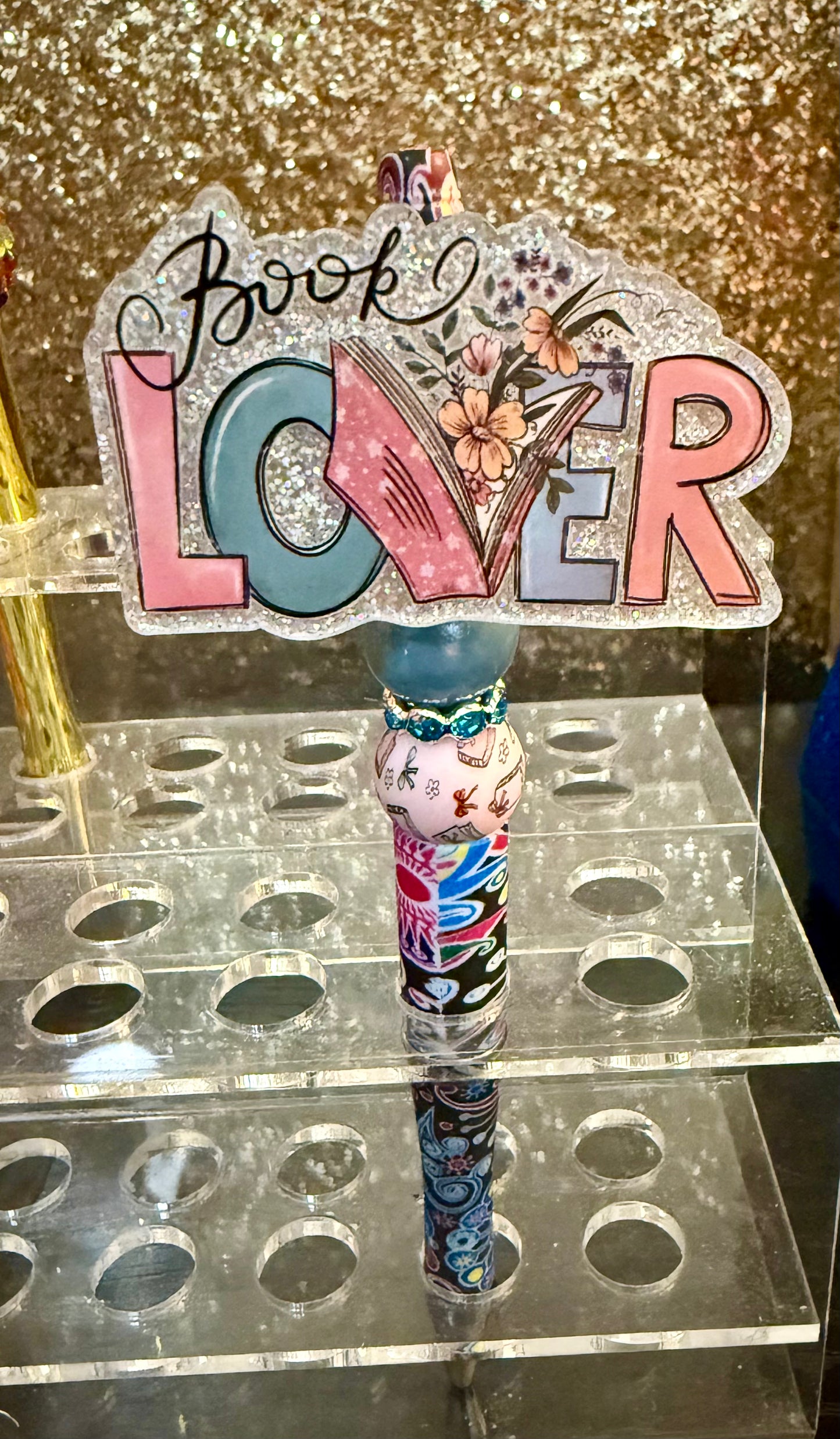 Beaded Flatback Pens