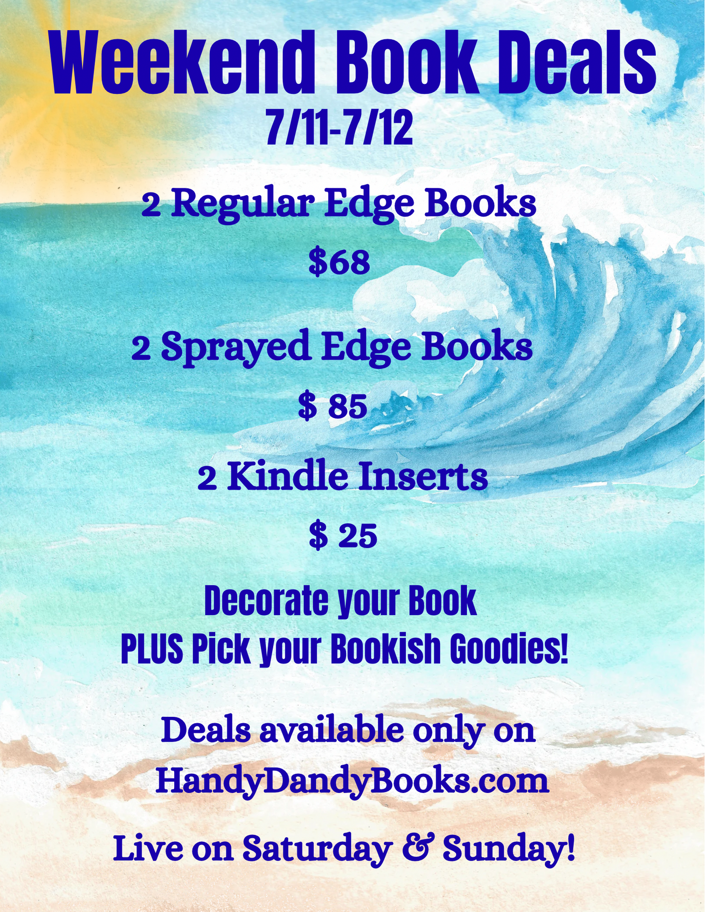 7/11-7/12 Weekend Book Deals