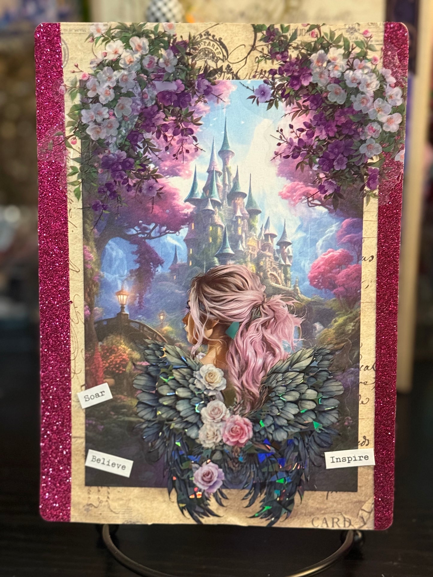 Kindle Insert,Junk Journal Inspired Kindle Insert 4.8x6.8 Kindle Insert